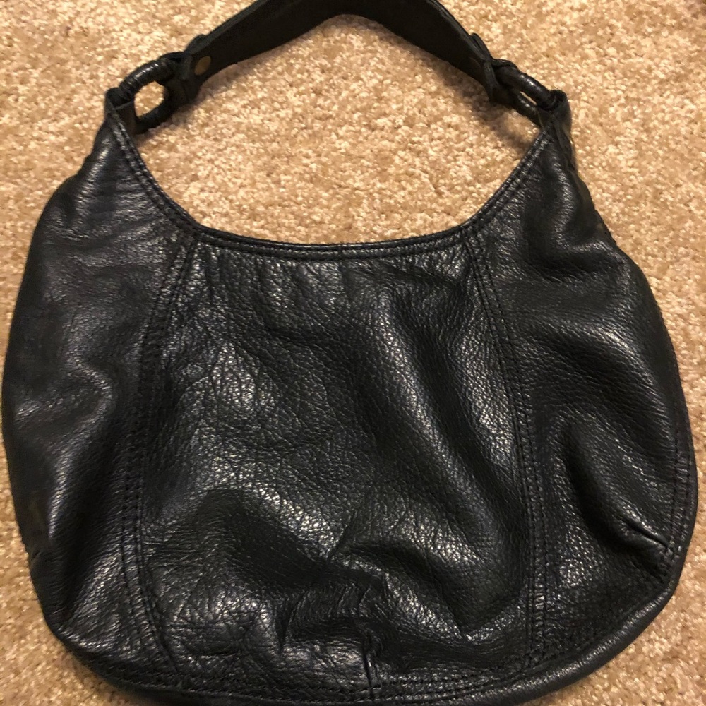 Lucky Brand Jeans Black leather bag